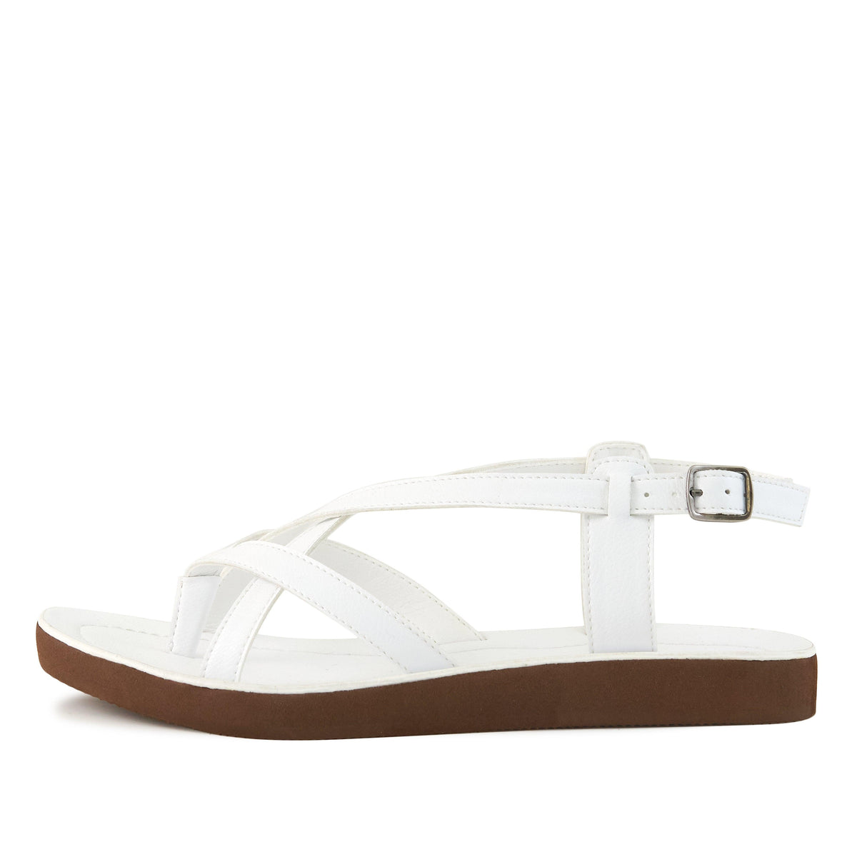 Women's Sandal Bernardo White by Nest Shoes - Vysn