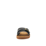 Women's Sandals Buckle Down Black by Nest Shoes - Vysn