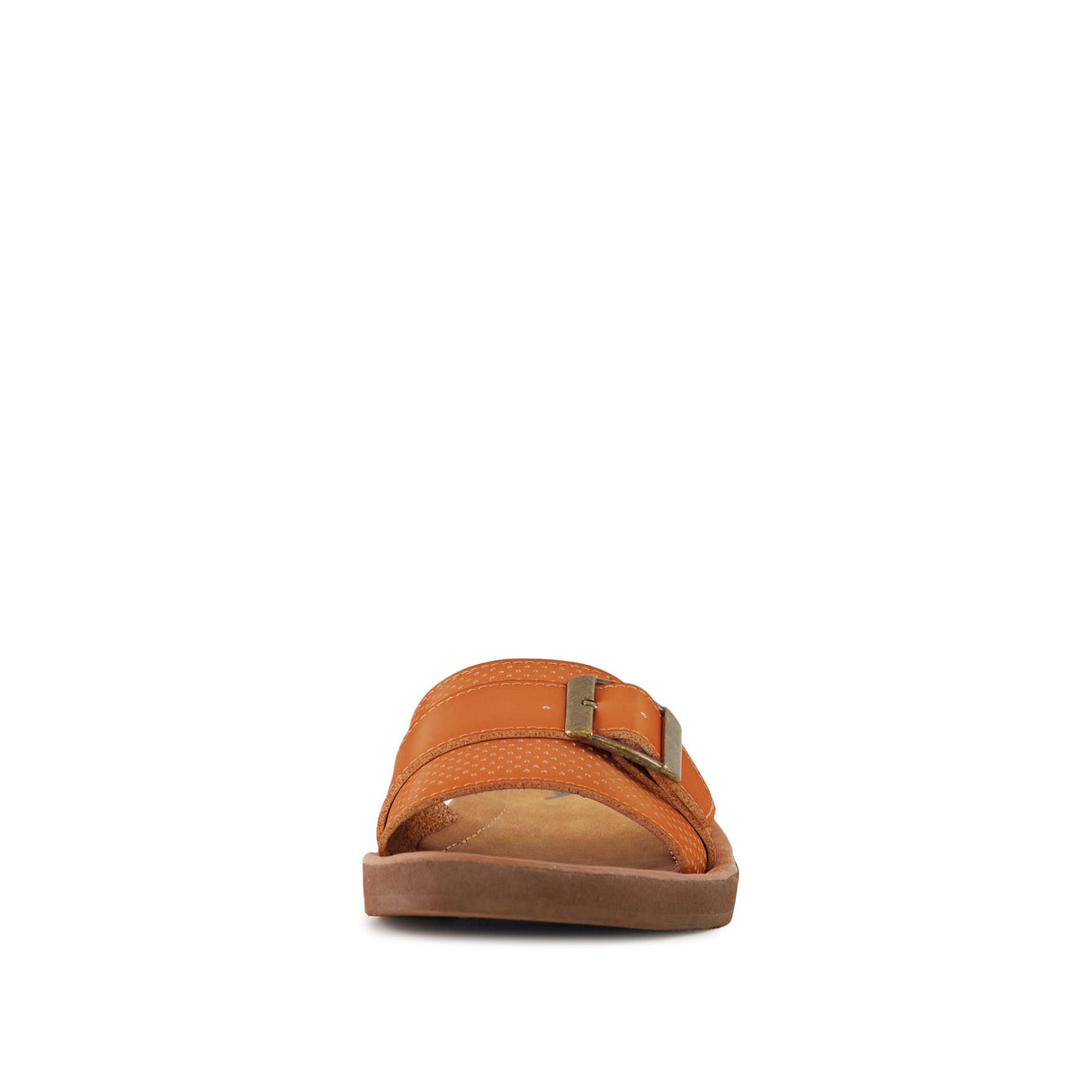 Women's Sandals Buckle Down Tan by Nest Shoes - Vysn