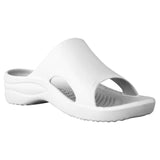 Women's Slides - White by DAWGS USA - Vysn