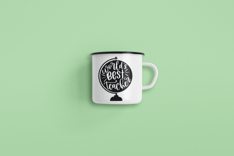 Worlds Best Teacher Mug by WinsterCreations™ Official Store - Vysn