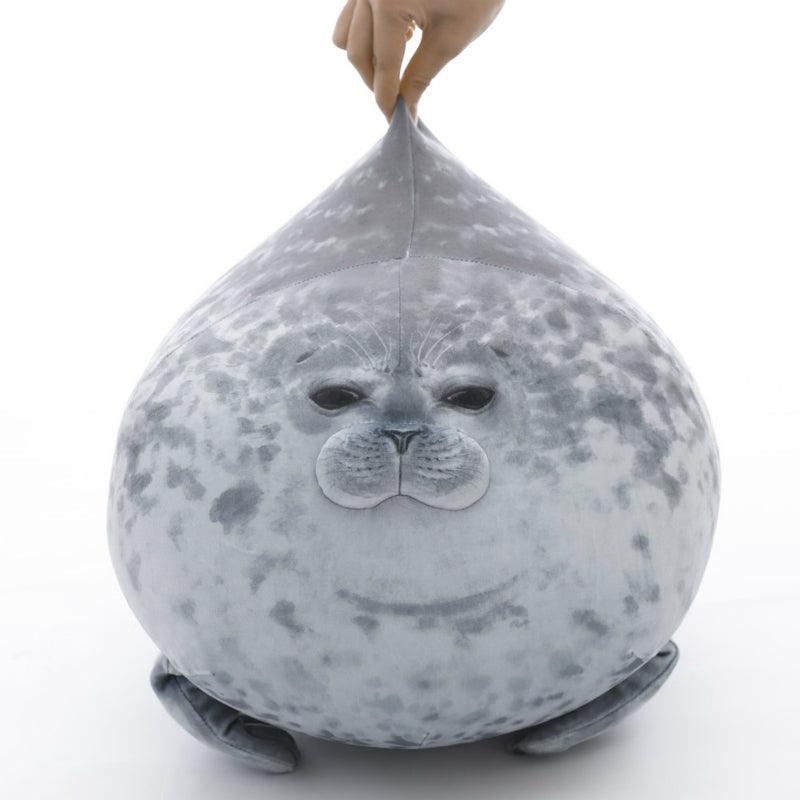 Yuki-Chan Plushie "Japan's Roundest Seal" - XL (Extra Chonky) by Subtle Asian Treats - Vysn